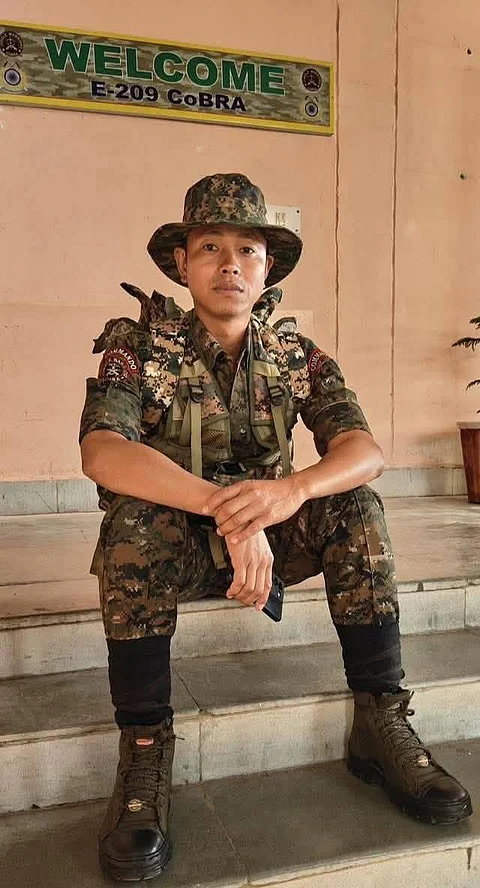 Martyred CRPF Jawan Praneshwar Koch