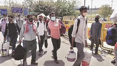 File Photo of migrant workers