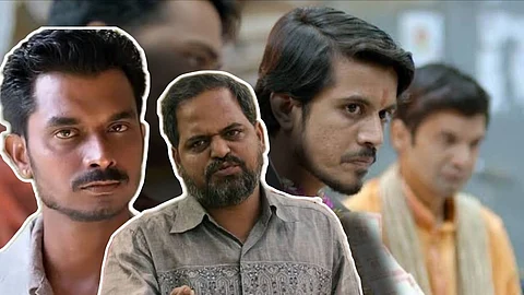 Durgesh Kumar and Ashok Pathak of the Panchayat Web Series on Amazon Prime Video