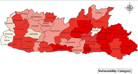 25 Blocks in Meghalaya face high climate risk, groundbreaking study reveals