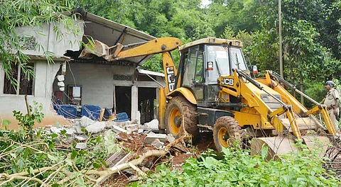 Land encroachment