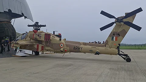 First batch of Apache helicopters delivered to the Indian Army