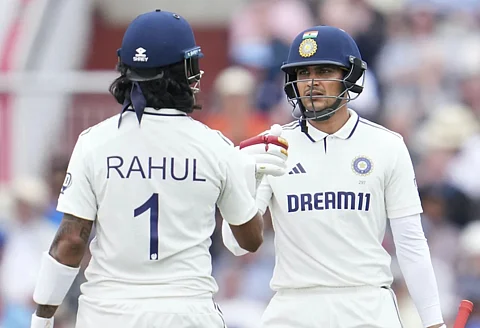 Shubman Gill and KL Rahul