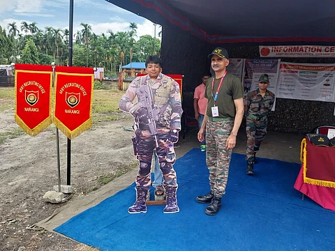 Army Recruiting Center at the Durand Cup Venue