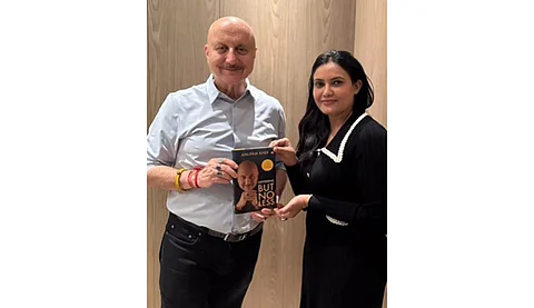 Anupam Kher honours Indian army’s Col. Sofiya Qureshi with book gift
