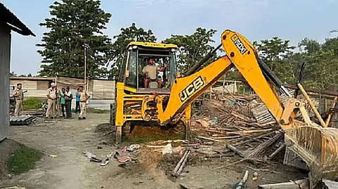 Forest Department gives one-month deadline to encroachers in Sribhumi district