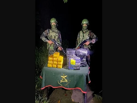 Drugs Seized at Aizwal in Mizoram