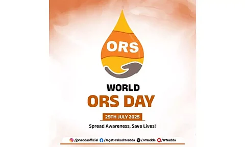 ORS: The Lifesaving Solution for Diarrhoea, Says Health Minister on World ORS Day