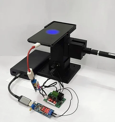 The device developed to detect TB