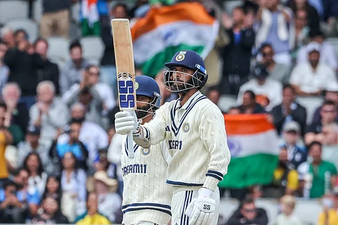 Jaiswal shines, Jadeja-Sundar hit fifties as India set 374 target vs ENG