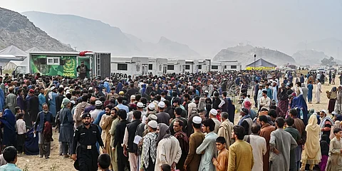 Afghan migrants