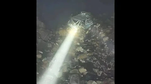 car plunges