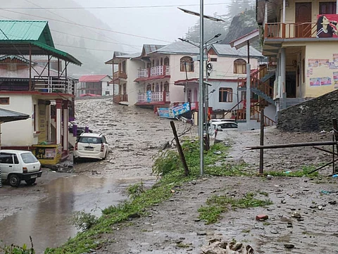 Cloudburst Triggers Tragedy in Uttarakhand: 4 Dead, 50 Feared Missing