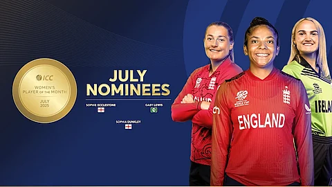 ICC Women’s Player of the Month award