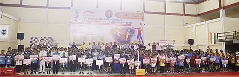Li-Ning 12th Dorjee Khandu memorial state badminton championship