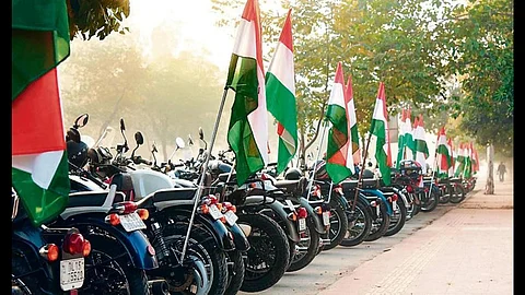 Tricolour Motorcycle Rally
