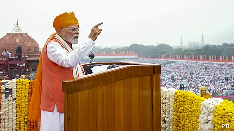 ‘Mission Sudarshan Chakra’: PM Modi Launches Indigenous Security Drive from Red Fort