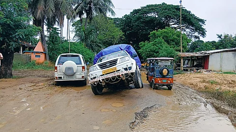 Diphu-Hamren main road