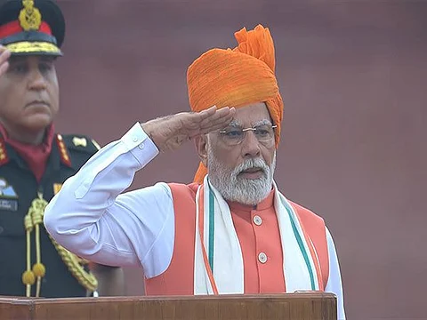 PM Narendra Modi at the 70th I-day at Red Fort
