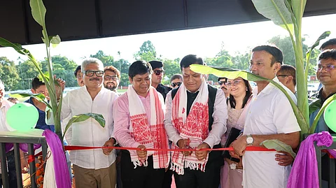 Union Minister Sonowal inaugurates multiple sports facilities in Dibrugarh
