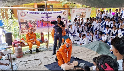 Assam: Community awareness programme conducted in Morigaon by NDRF 1st Bn