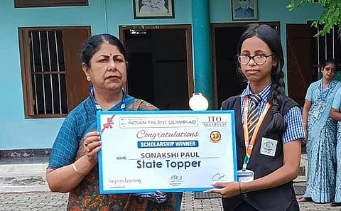 Digboi’s Sonakshi Paul shines, ranks 4th in Assam Science Olympiad