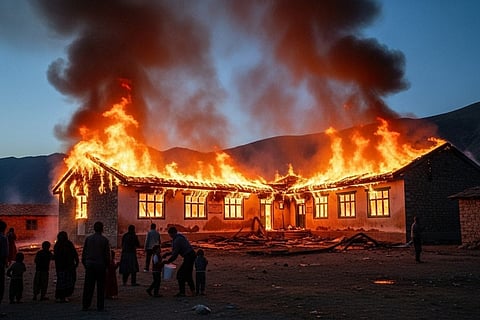 Arunachal’s school fire