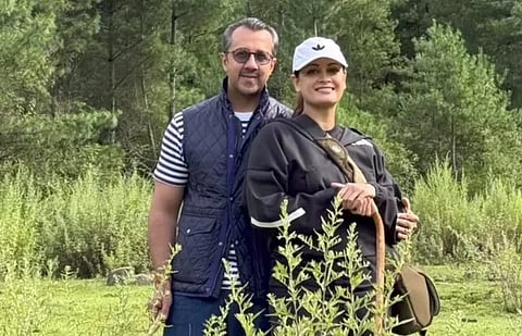 Actress Dia Mirza, husband Vaibhav Rekhi head for a Bhutan expedition