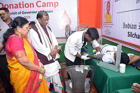 Assam Governor Lakshman Prasad Acharya
