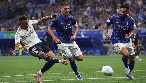 Real Madrid too strong for Oviedo as Mbappe, Vinicius strike