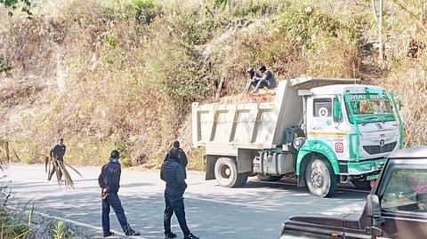 Landslide disrupts