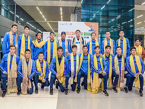 Kazakhstan hockey team arrive in Bihar for Men’s Asia Cup 2025