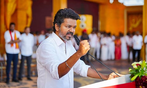 TVK chief Vijay
