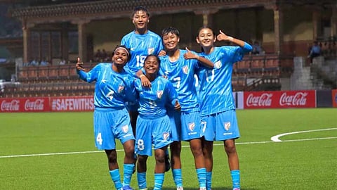 India demolish Bhutan in SAFF U17 Women’s Championship 2025