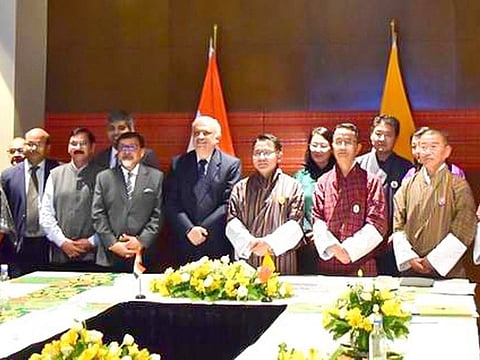 India, Bhutan