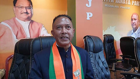 BJP spokesperson M. Kharkrang