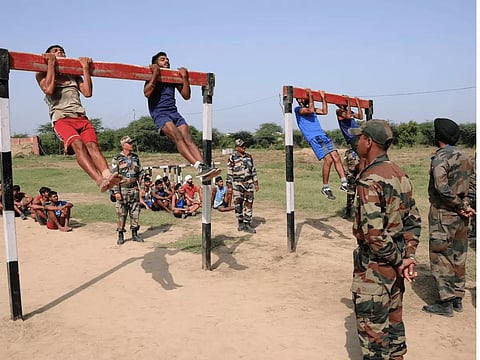 Army Recruitment Rally