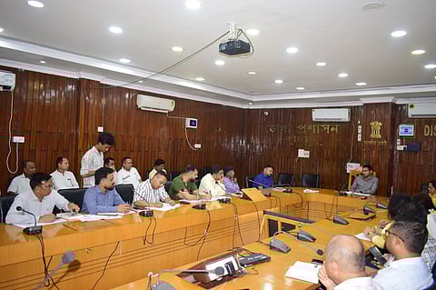 District Commissioner of Cachar, Mridul Yadav, IAS, chaired an urgent Land Acquisition Meeting