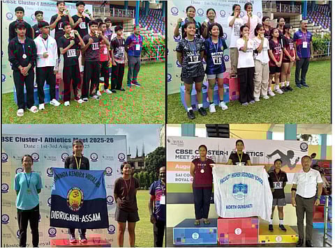 Snapshots of the sporting event