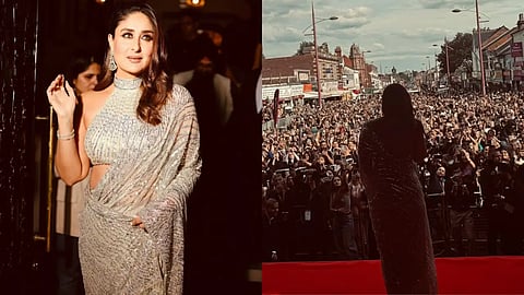 Kareena Kapoor Khan dazzles in saree at Birmingham event