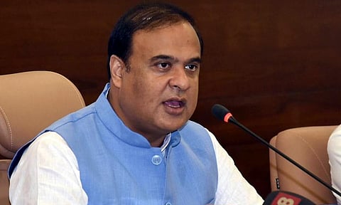 File photo of Assam Chief Minister Himanta Biswa Sarma