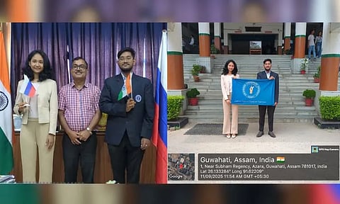 Jyotishma Medhi & Ayon Chila Oja, have been officially selected to participate in the World Youth Festival Assembly 2025