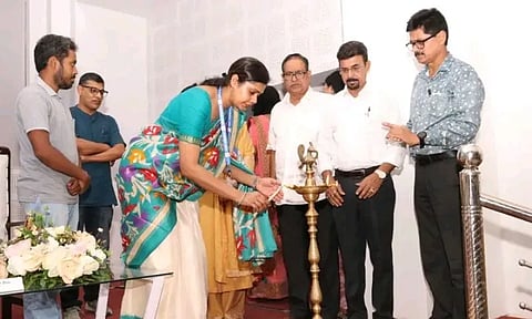 The inaugural and lamp lighting ceremony of the event