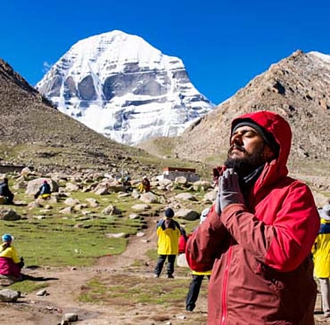 Kailash Mansarovar pilgrims