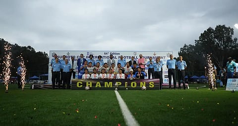CISCE win Subroto Cup Sub Junior Boys title