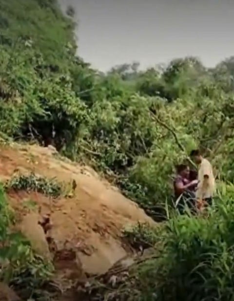 Image of the incident in Rupnagar hills