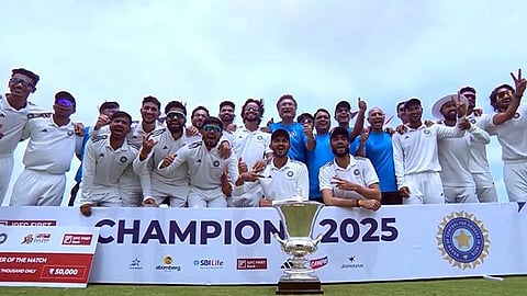 Central Zone seal Duleep Trophy title