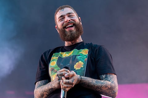 File Photo of Post Malone