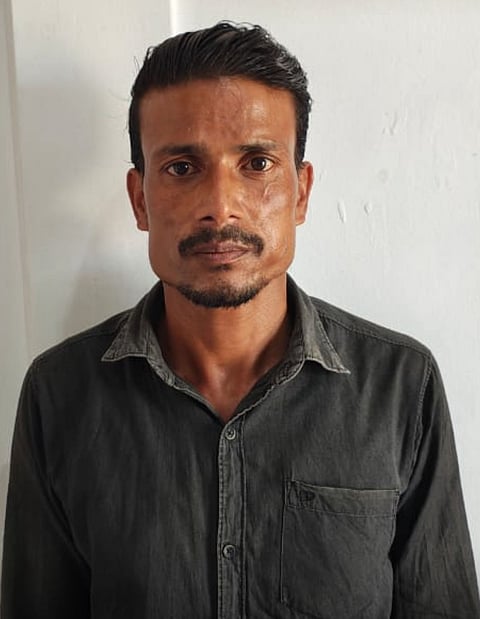 Image of the accused Babul Ahmed Laskar