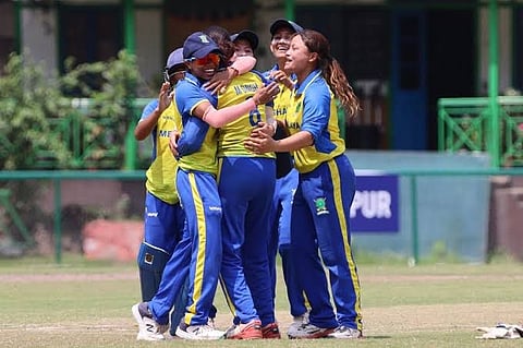 File Photo of Meghalaya T20 women's team players